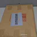 AAZZKANG Rustic Wood Mirror Rectangle Decorative Wall Hanging Mirrors with Frame for Bedroom Living Room Bathroom Home Entryway (16"L x 12"W, Retro Brown)