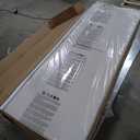 VECELO Queen Bed Frame with Type-C & USB Ports, Upholstered Platform Height-Adjustable Cotton and Linen Headboard, No Box Spring Needed, Noise-Free, Easy Assembly, Beige