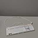 Logitech G815 LIGHTSYNC Full-Size Wired Mechanical GL Tactile Switch Gaming Keyboard - White