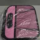 Deosk Car Trunk Organizer for SUV, Car Organizers and Storage with 6 Pocket, Car Accessories for Women/Men 50L Waterproof Polyester Trunk Organizer (Medium, Pink)