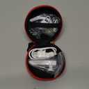 New Bee Bluetooth Earpiece V5.0 Wireless Handsfree Headset with Microphone 24 Hrs Driving Headset 60 Days Standby Time for iPhone Android Samsung Laptop Trucker Driver (White)