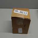 Thyle Christmas Gift Basket Empty Wrapping Set, Red Small Xmas Bamboo Woven Handle Basket with Transparent Gift Bag and Plaid Bow with Bell for Christmas Gifts Holiday Party Decor, 7"x 5" x 4"