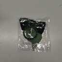 Green Velvet Bow Christmas Napkin Rings Set of 6 - Beautiful Napkin Holder Rings for Holiday Dinner Table Decorations