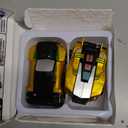 2-in-1 Collision Transformation Dinosaur Car Toy |Magnetic Cars Convertible Robot Toys|DinosaurToys for Kids 3-12 Ideal Christmas Birthday Gift for Boys(Golden)