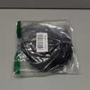 fun shack 50's Men's Black Wig with Sideburns, 1950s Costume Wig for Men, Retro Black Wig for Boys, One Size