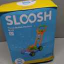SLOOSH Bubble Lawn Mower Toddler Toys - Spill-Proof Bubble Machine Pretend Gardening Play Toy for Age 1 2 3 1-3 Year Old Baby Boys Indoor Outdoor Use, Easter Basket Stuffers Birthday Gifts (Blue), 10.2" W x 10.4" L x 19"H