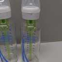 Dr. Brown's Anti-Colic Options+ Narrow Glass Baby Bottle with Level 1 Slow Flow Nipple, BPA-Free, 8 oz/250 mL, 0m+, 4-Pack 