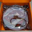 Lamomo LED Neon Lights, 12V Warm White Dimmable LED Strip Lights, 16.4ft/5m Waterproof LED Neon Rope Lights, Silicone 3000K Neon LED Strip for Bedroom Indoor Home Decor (Power Adapter Included)