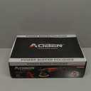 AOBEN Buffer Polisher,5 inch Dual Action Polisher,Long Orbit 16mm Random Buffer Polisher kit with 6 Variable Speed 1000-5500rpm,Detachable Handle,7 Buffing Pads for Car detailing Polishing and Waxing