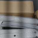 COLAMY Upholstered Parsons Dining Chairs Set of 2, Fabric Dining Room Kitchen Side Chair with Nailhead Trim and Wood Legs - Beige