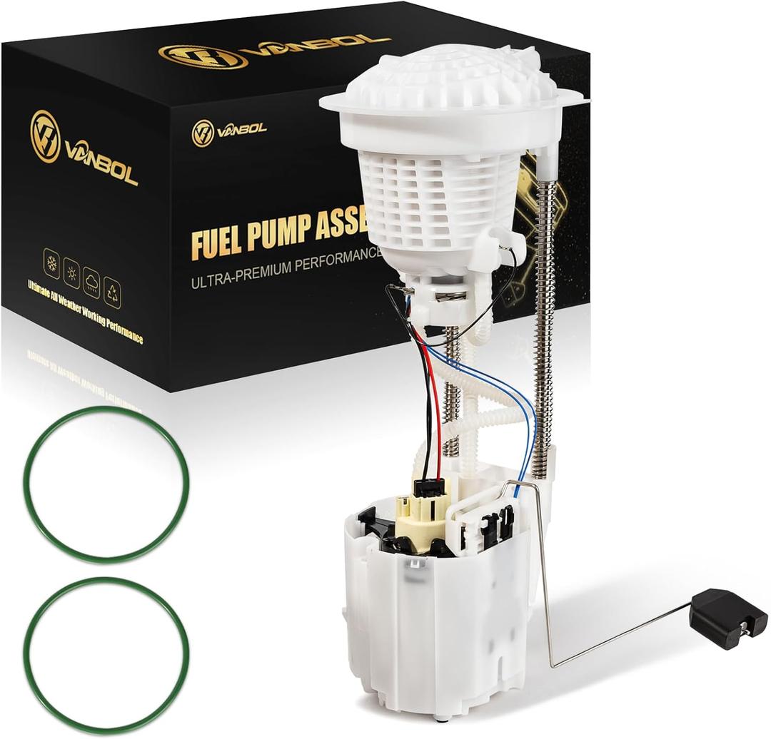 Electric Fuel Pump Module Assembly Compatible with 2004-2010 Dodge Ram 1500 2500 3500 3.7L 4.7L 5.7L Replace E7186M E7182M VANBOL0130 with Short Bed 26 Gal. 34 Gallon Tank O-ring Pickup Truck