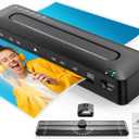 MAXDONE Laminator Machine 11x17-4-in-1 Thermal Cold 13 Inch Laminating Machine with Sheets, Paper Trimmer & Corner Rounder, ABS Jam Release & Fast Warm-up Laminator for A3/A4/A5, Home Office School (Black-335-us)