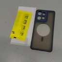 Hensinple for Motorola Moto G Power 5G 2025 Case Magnetic, G Power 2025 Phone Case with Screen Protector [Compatible with MagSafe], Matte Back Shockproof Protective Case for Moto G Power 2025, Blue