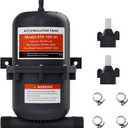 Pre-Pressurized Accumulator Tank, 0.75L Max 125PSI, 1/2 MNPT Port Fitting,Suitable for RV, Boat, Travel Trailer, Caravan