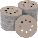 50PCS 5 inch Silicon Carbide Sanding Discs 3000 Grit, Wet Dry Orbital 5 Sander Hook and Loop Sandpaper Disc Ultra Fine Grit, Best for Metal,Automotive Precision Polishing
