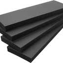 Garage Wall Protector 4 Pack Car Door Corner Edge Waterproof Bumper Guard Protector High Density Self Adhesive Foam Pad for Parking Vehicle 11.8" x 3.9" x 0.8"