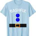 Funny Bashful Costume T Shirt Gift Novelty, S