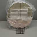 Elegant Dustproof Makeup Storage Organizer Box, Waterproof Large Cosmetics Organizer Storage with Drawers Skincare Cosmetic Display Cases for Countertop Bathroom Dresser Dedroom (Lager, Pink/ Brush Holder)