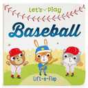 Let's Play Baseball! A Lift-a-Flap Board Book for Babies and Toddlers