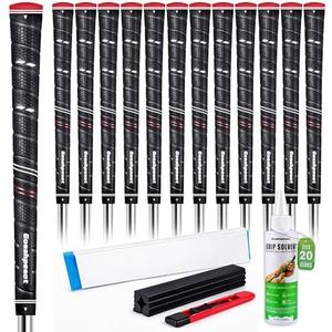 Goashpeaot Wrap Golf Grips 13 Pack with Golf Grip Kit ,Golf Club Grips Outstanding Tackiness and Advanced Surface Texture Enhances Control