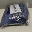 MIULEE Navy Blue Pom Pom Velvet Curtains for Bedroom/Living Room Darkening Thermal Insulating 84 Inches Long Blackout Curtains with Rod Pocket for Girls Room/Nursery/Home Theater Set of 2