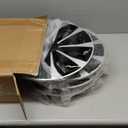 Hubcap Wheel Covers Replacement Size R15 Hub Caps Universal-Fit Steel Wheel Rims Cover ABS Tire Cap for Most Cars Trucks Sedans SUV -Set of 415-inchSilver-Black