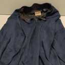 Wrangler Long Sleeve Fleece Quarter-zip, Mood Indigo, 3X-Large