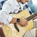 2 x STG Sport Slim Thin Narrow Silicone Bands Compatible with Apple Watch Band Ultra 3/2/1 49mm, Series 11/10 46/42mm, 9/8/7 45/41mm, SE 6/5/4 44/40mm, 3/2/1 42/38mm for Women Men (Cactus)