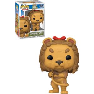 Funko POP! Movies: The Wizard of Oz - Cowardly Lion - 1/6 Odds for Rare Chase Variant - Metallic - Collectable Vinyl Figure - Gift Idea - Official Merchandise - for Kids & Adults - Movies Fans (Standard)