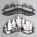 Corner Shower Caddy, Durable Wall Mount Bathroom Storage Rack
