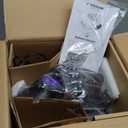 Mattress Vacuum, Bed Vacuum Cleaner with 16Kpa Suction 253.7nm UV-C Light, 145F Heat & 30000 RPM/Min Tapping, HEPA Filter & Ultrasonic, 600W Powerful Vacuums for Bed, Sofa, Couch,Dark Grey(Corded)