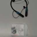 Neckband Bluetooth Headphones, 200H Extra Long Playtime Wireless Stereo Neckband Earbuds with Microphone, Waterproof Balanced Armature Drivers in Ear Headset for Sports/Workout (Cyan Green)