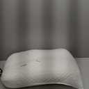 Shredded Memory Foam Knee Pillow for Side Sleepers, Supportive Leg Pillow for Side Sleeping, Relieve Hip Back & Leg Pain, White