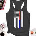 Ribbon Shirt Women Breast Cancer Awareness T Shirt October Inspirational Tee Tops (Gray, M)