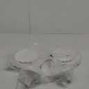 5-Piece Ruffled Metal Dessert Table Stand Set  Cake Stands, Tiered Cupcake Holders & Serving Trays - Ideal for Weddings, Birthdays, Baby Showers & Parties