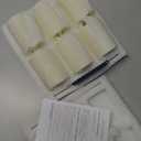 Amazon.com: Homemory Flameless Votive Candles with Timer Remote,2" x 3" Real Wax, Realistic Black Wick Battery Operated Pillar Candles, 6 Pack for Wedding, Party and Holiday Decoration : Tools & Home Improvement