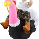 JOYBRO Inflatable Ostrich Costume Kids, Ride on Ostrich Costume Suit, Air Blow Up Costumes for Boys Girls, Great for Halloween, Christmas, Carnival, Theme Parties, Party, One Size 120-150cm