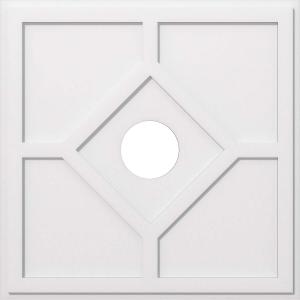 Ekena Millwork CMP36EY-07000 Embry Architectural Grade PVC Contemporary Urethane Ceiling Medallions 36"OD x 7"ID x 12 1/2"C x 1"P