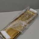 Signature Design by Ashley Posy Contemporary Decorative Metal Serving Tray with Handles, Display Only, Not Food Safe, Cast Aluminum, 24" Length, Gold Finish