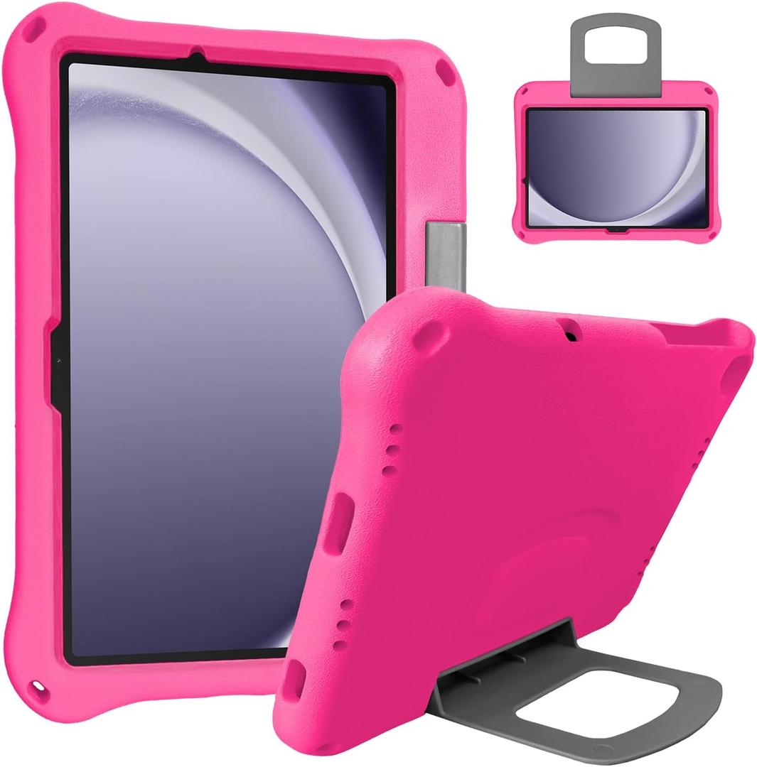 Samsung Galaxy Tab A9 Plus Case for Kids,Galaxy Tab A9 Plus Case.(SM-X210/X216/X218),Lightweight Shockproof Kids Friendly Cover with Handle Stand for Samsung Galaxy A9+ Tablet 2023,Pink Samsung Galaxy Tab A9 Plus Case for Kids,Galaxy Tab A9 Plus Case.(SM-X210/X216/X218),Lightweight Shockproof Kids Friendly Cover with Handle Stand for Samsung Galaxy A9+ Tablet 2023,Pink