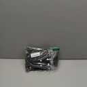 Langsprit Washable Female Dog Diapers (3 Pack) - No Leak Reusable Diapers for Doggy Female in Period - Highly Absorbent Dog Heat Panties with Adjustable Snaps Black XL Size