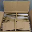 Wedding Arch, Metal Arch Backdrop Stand, Balloon Arch Stand Wedding Frame for Ceremony Decoration (Gold, 7.2FT, 6.6FT, 6FT Arch Backdrop)