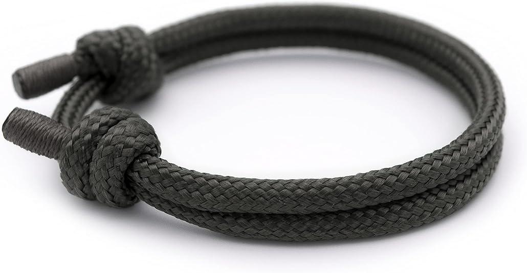 Wind Passion - Rope Bracelet for Men & Women - Adjustable Sailors Knot Paracord Bracelet - Waterproof & Sturdy