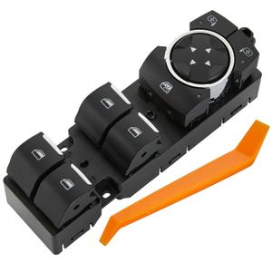 Power Window Switch.3 Metal Pins.Fits for Ford Fusion 2013-2020,Driver Side Control Door vidrios Master Switch OEM DG9Z14529AA, DWS1608, 1S14147, SW7339