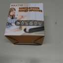 MAXTID Under Door Draft Blocker Black Door Draft Stopper 38" Noise Reducer Breeze Light Cold Air Guard Sound Proof Door Sweep 32" 36" 38" Weather Stripping Door Bottom Seal Insulation Strip Gap Filler