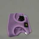 EcoBark Teacup Dog Harness - Step in Luxury Dog Harnesses for Teacup Breed Dogs - Reflective and Adjustable Mini Body Halter Vest -Tiny Soft Mesh Toy Breed Harness (Lavender, XXS)