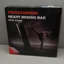 Standing Punching Bag for Adults, Upgrated Base Boxing Bag with Stand Kicking Bag with MMA Gloves and Pump, 0.7mm Thickening Material Heavy Bag for Home Gym Workout Muay Thai Fitness