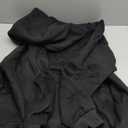 JMIERR Mens Casual Cotton Hooded Collar Drawstring Hoodies Pullover Sweatshirts Casual Long Sleeve Shirts (3X-Large, Black)