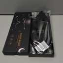 MZOO Luxury Sleep Eye Mask for Side Sleeper Men Women, Zero Eye Pressure 3D Sleeping Mask, Light Blocking Patented Design Night Blindfold, Soft Eye Shade Cover for Travel, Black