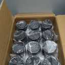 Aroparc 12 Pack 10oz Black Candle Jars With Lids, Bulk Container Tumbler for Making Supplies - Gloss Black